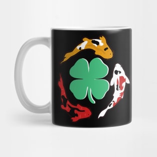 koi fish retro st patricks day tee Mug